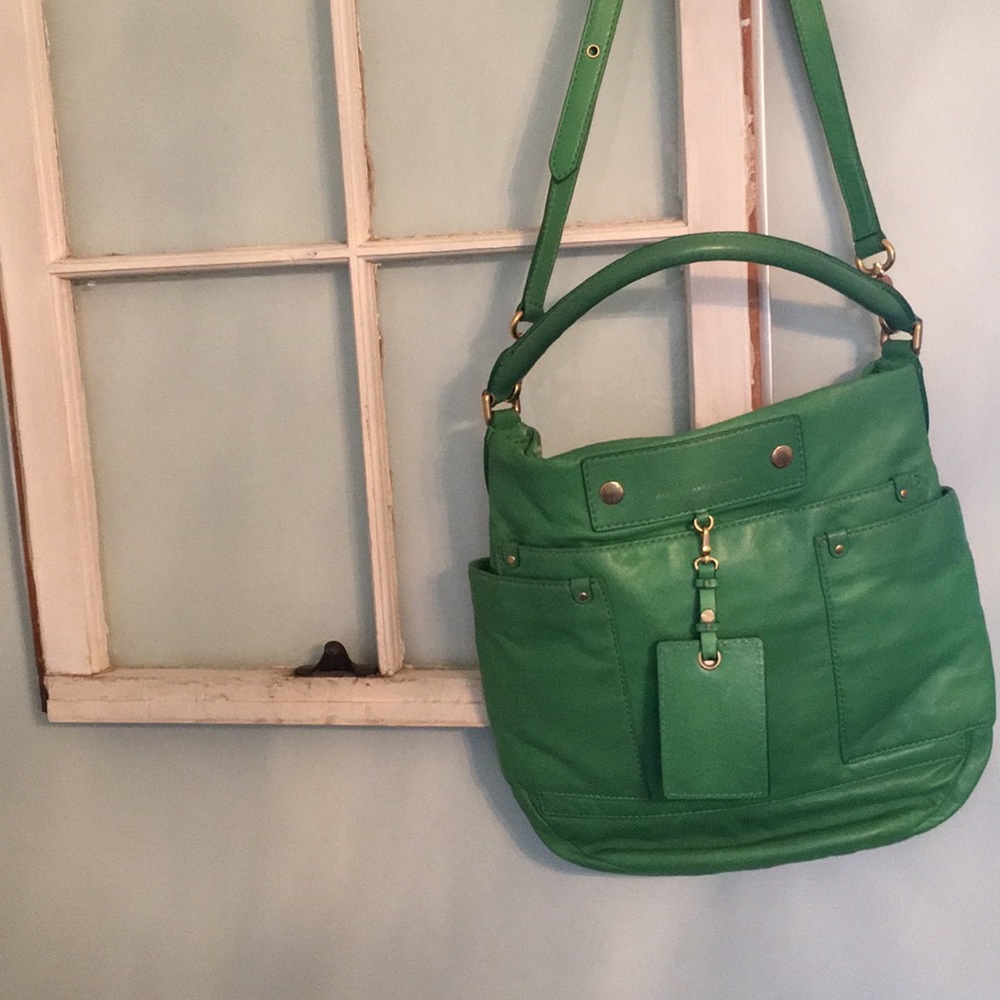 Gently loved Kelly green Marc by Marc Jacobs bag